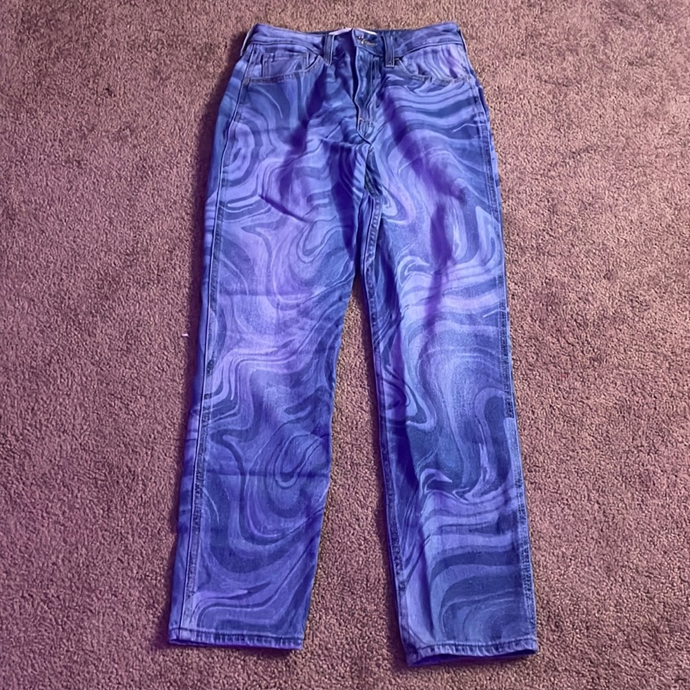 hollister women’s curvy high rise mom jeans